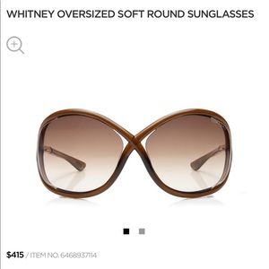 Tom Ford Whitney Oversized sunglasses